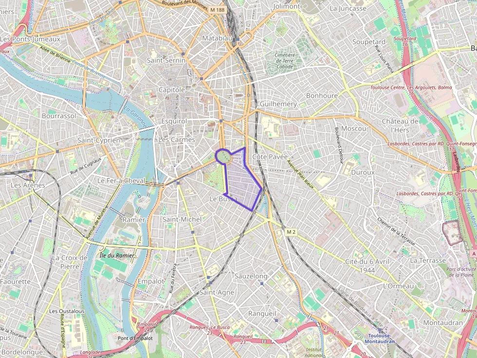 Appartement 124 m² quatre pièces à vendre à Toulouse