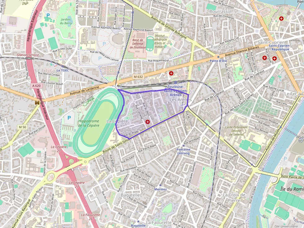 Appartement 56 m² trois pièces à vendre à Toulouse