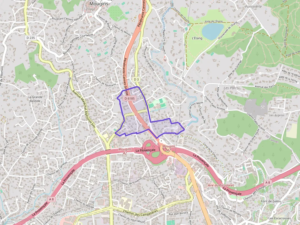 Appartement 102 m² quatre pièces à vendre à Mougins