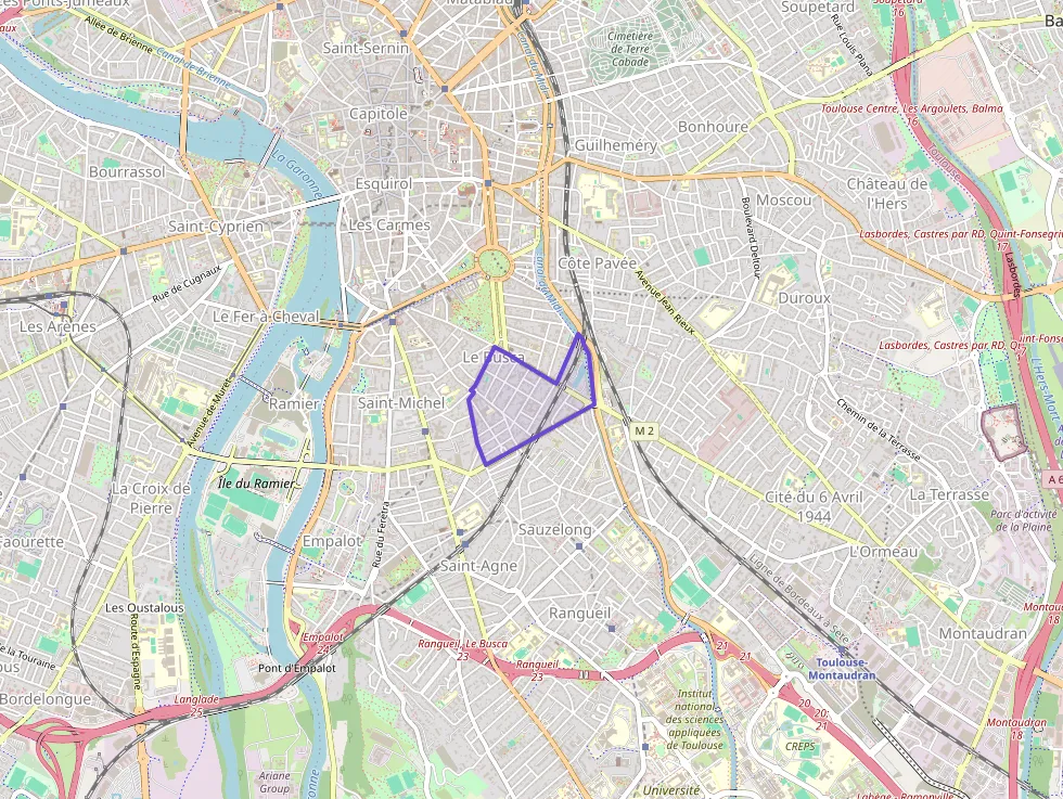 Appartement 53 m² trois pièces à vendre à Toulouse