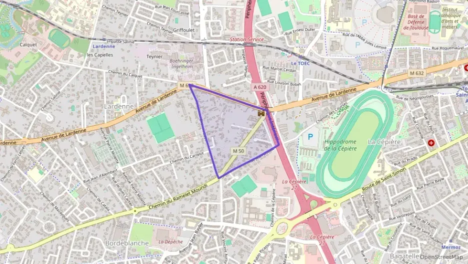 Appartement 61 m² deux pieces à vendre à Toulouse