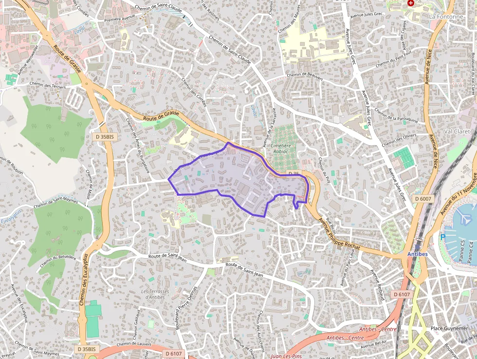 Appartement 63 m² trois pièces à vendre à Antibes