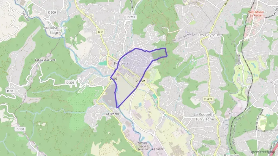 Appartement 45 m² deux pieces à vendre à Pégomas