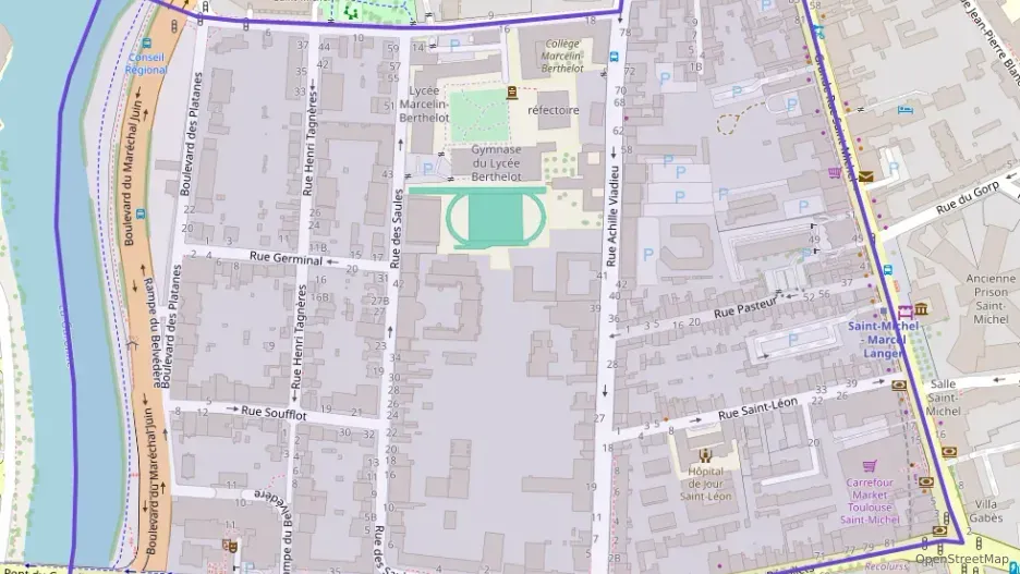 Appartement 58 m² trois pièces à vendre à Toulouse