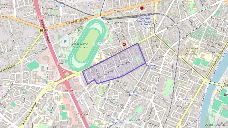 Appartement 48 m² deux pieces à vendre à Toulouse