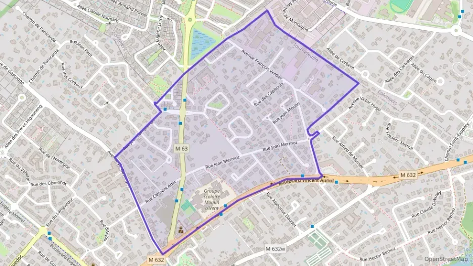 Appartement 62 m² trois pièces à vendre à Tournefeuille