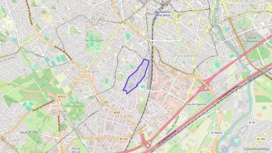 Appartement 48 m² deux pieces à vendre à Montpellier