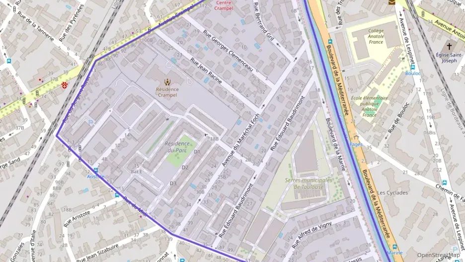 Appartement 27 m² deux pieces à vendre à Toulouse Appartement 27 m² deux pieces à vendre à Toulouse