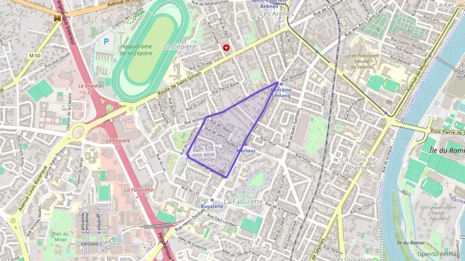 Appartement 77 m² trois pièces à vendre à Toulouse