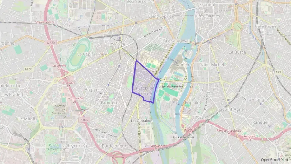 Appartement 56 m² trois pièces à vendre à Toulouse Appartement 56 m² trois pièces à vendre à Toulouse