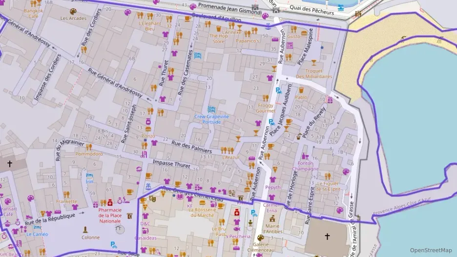 Appartement 53 m² deux pieces à vendre à Antibes