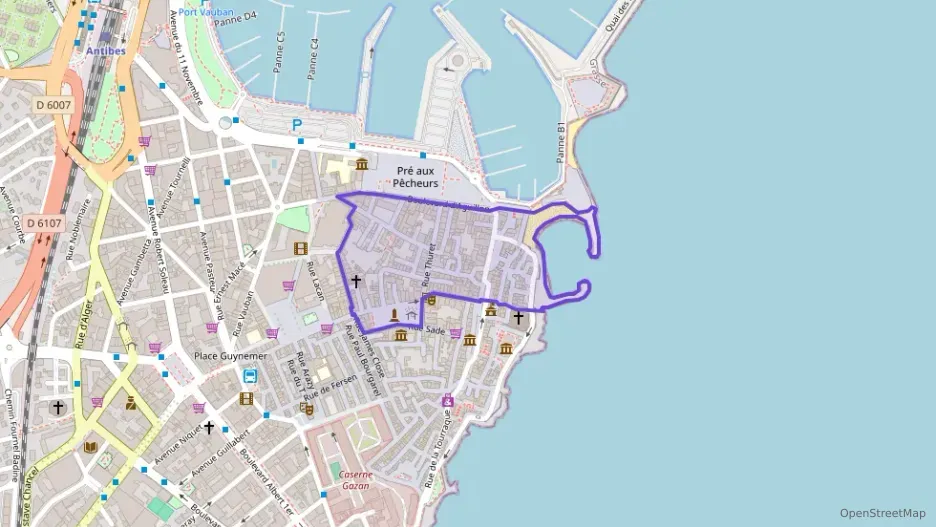 Appartement 53 m² deux pieces à vendre à Antibes