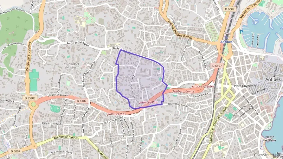 Appartement 64 m² trois pièces à vendre à Antibes