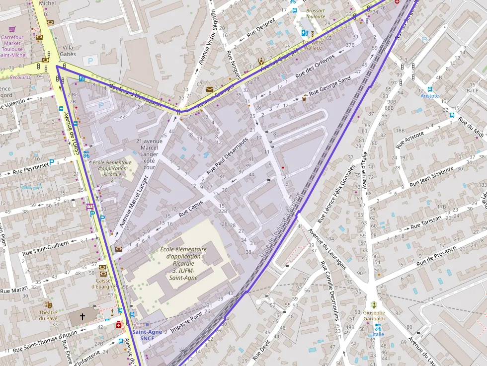 Appartement 26 m² une piece à vendre à Toulouse