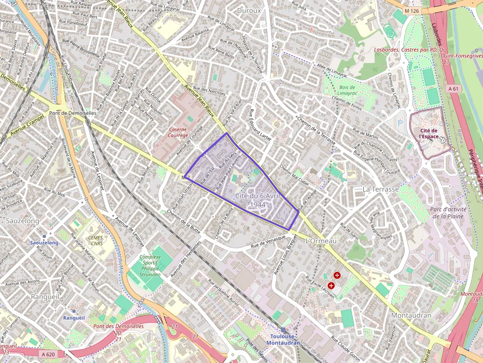 Appartement 36 m² deux pieces à vendre à Toulouse