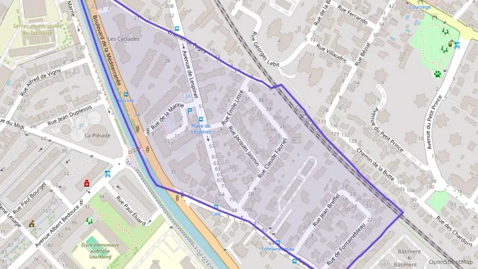 Appartement 22 m² deux pieces à vendre à Toulouse Appartement 22 m² deux pieces à vendre à Toulouse