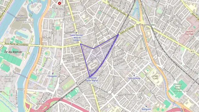 Appartement 83 m² quatre pièces à vendre à Toulouse