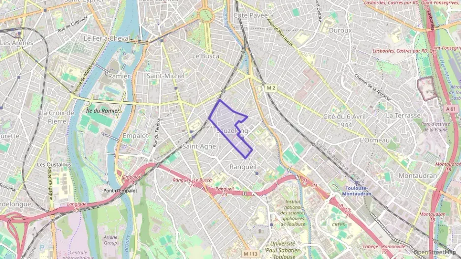 Appartement 81 m² cinq pièces à vendre à Toulouse