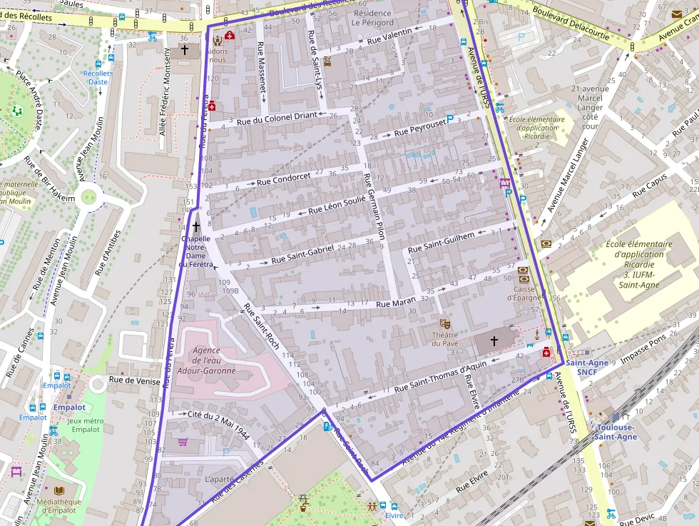 Appartement 53 m² trois pièces à vendre à Toulouse