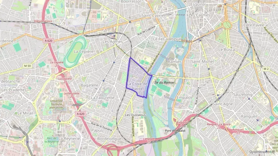 Appartement 95 m² quatre pièces à vendre à Toulouse