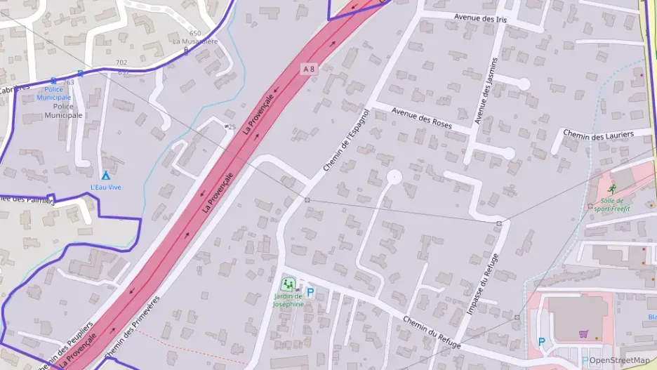 Appartement 85 m² trois pièces à vendre à Mougins