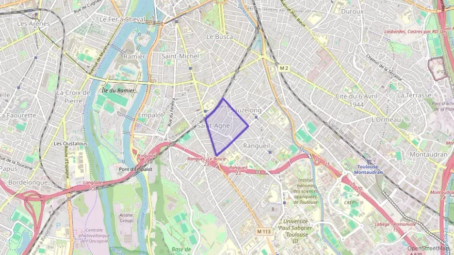 Appartement 55 m² trois pièces à vendre à Toulouse Appartement 55 m² trois pièces à vendre à Toulouse