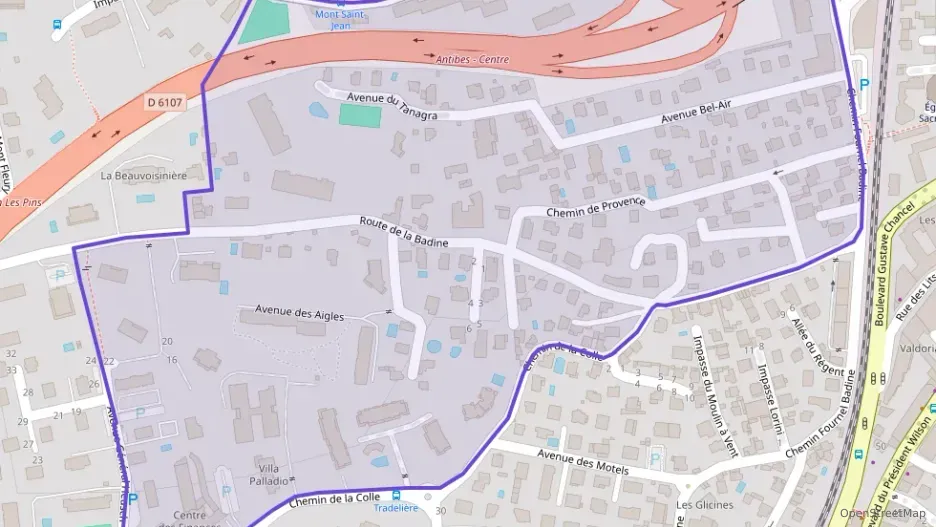 Appartement 46 m² deux pieces à vendre à Antibes