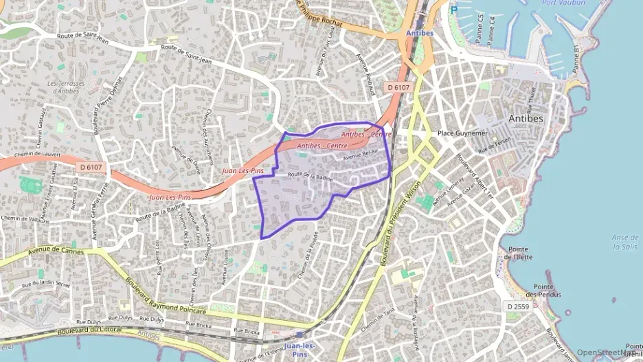 Appartement 46 m² deux pieces à vendre à Antibes