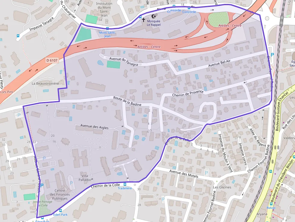 Appartement 49 m² deux pieces à vendre à Antibes