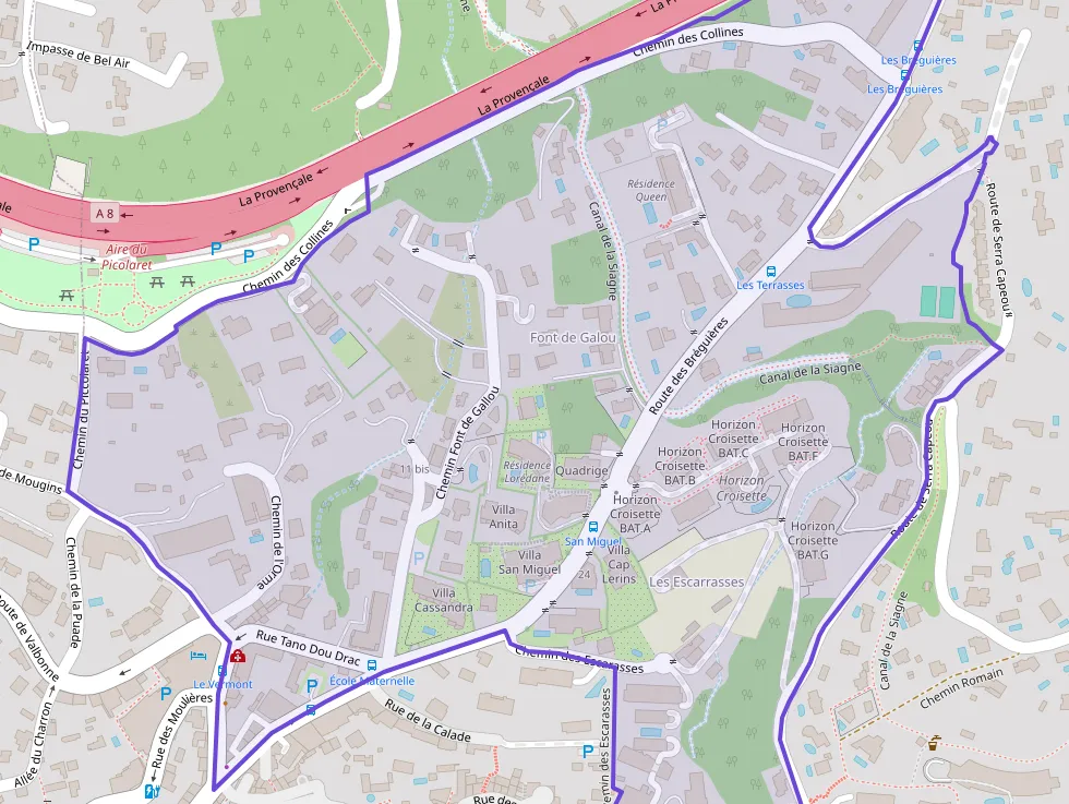 Appartement 83 m² quatre pièces à vendre à Le Cannet