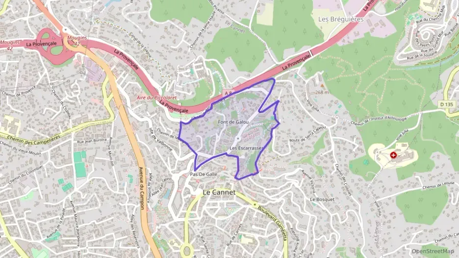 Appartement 83 m² quatre pièces à vendre à Le Cannet