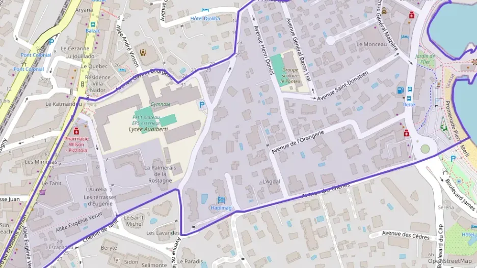 Appartement 50 m² deux pieces à vendre à Antibes