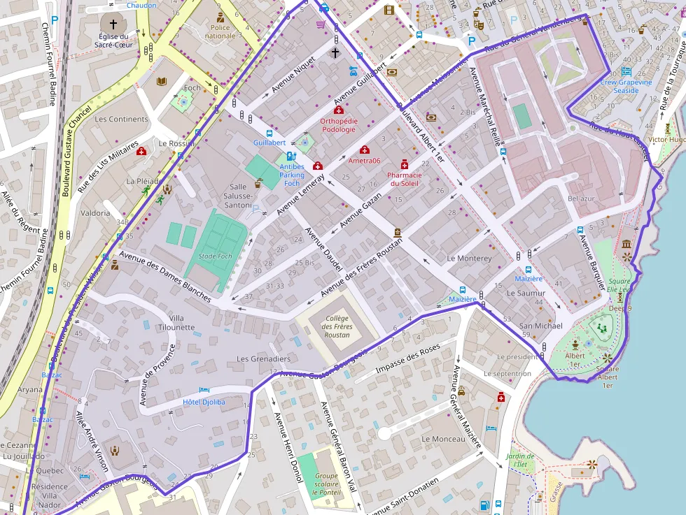 Appartement 62 m² trois pièces à vendre à Antibes