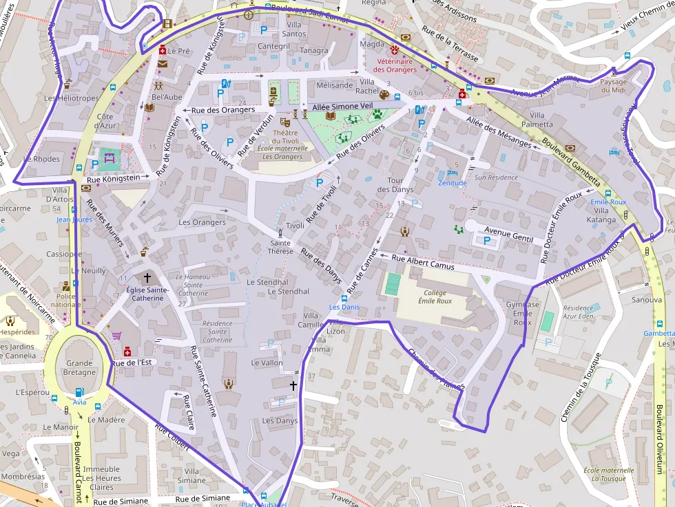 Appartement 87 m² trois pièces à vendre à Le Cannet