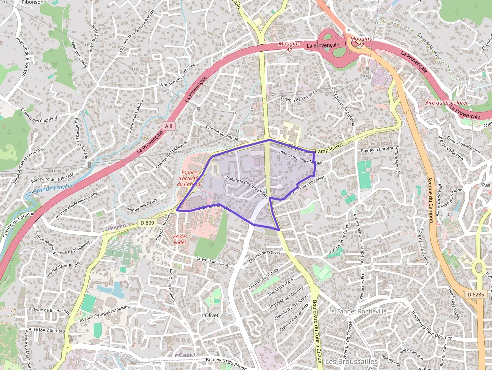 Appartement 74 m² trois pièces à vendre à Le Cannet