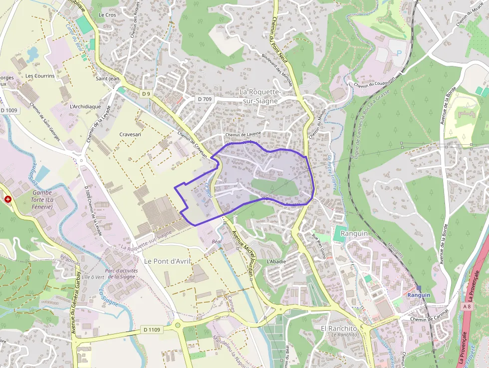 Appartement 106 m² trois pièces à vendre à La Roquette-sur-Siagne