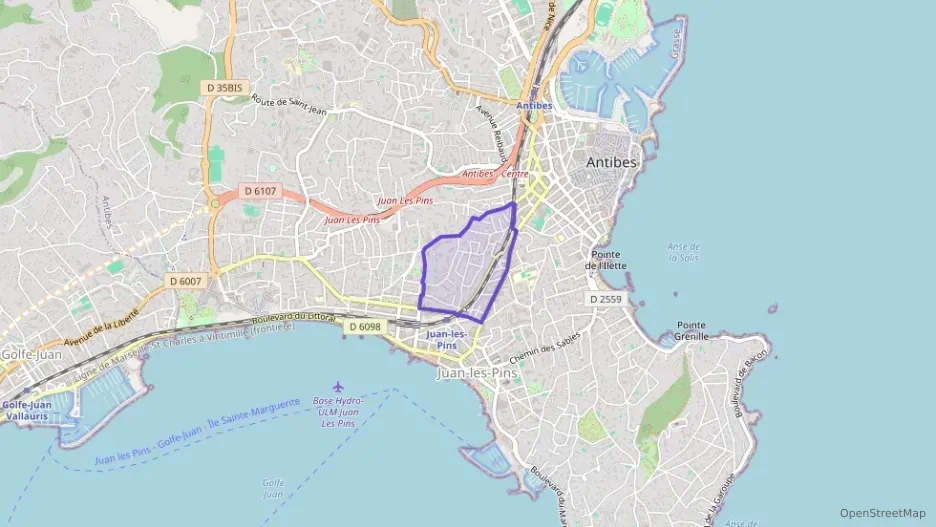 Appartement 40 m² deux pieces à vendre à Antibes