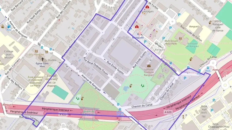 Appartement 54 m² trois pièces à vendre à Toulouse