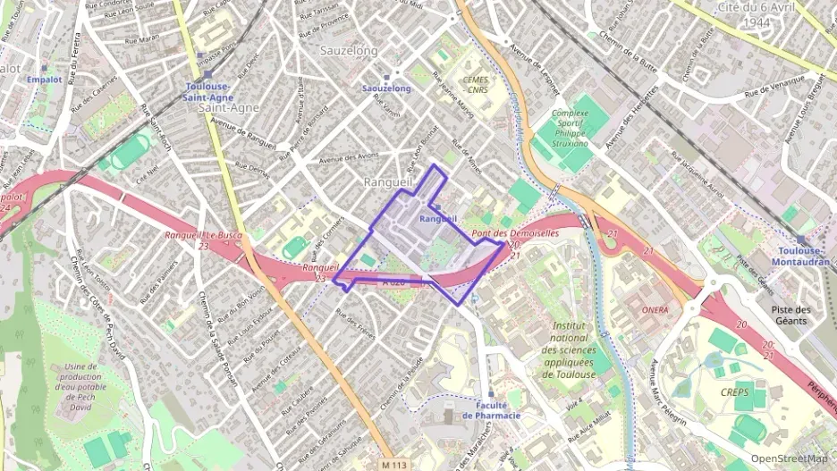 Appartement 54 m² trois pièces à vendre à Toulouse