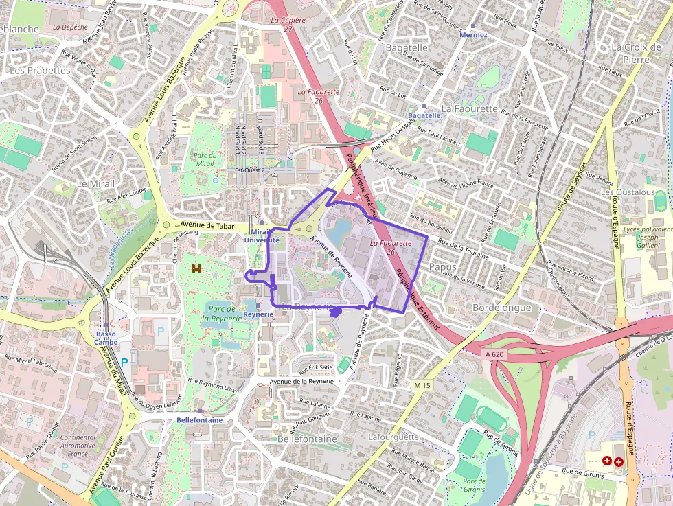 Appartement 42 m² deux pieces à vendre à Toulouse