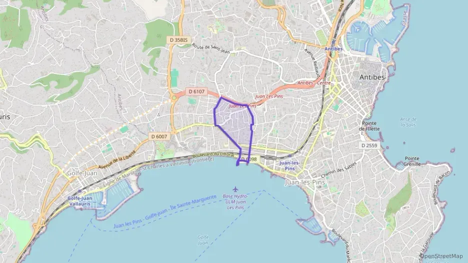 Appartement 42 m² deux pieces à vendre à Antibes
