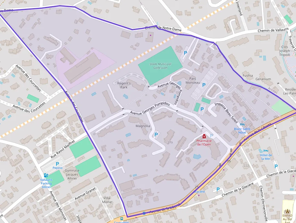 Appartement 65 m² trois pièces à vendre à Vallauris