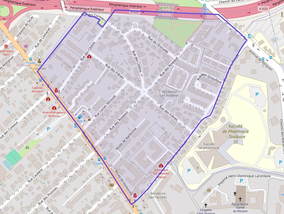 Appartement 23 m² une piece à vendre à Toulouse