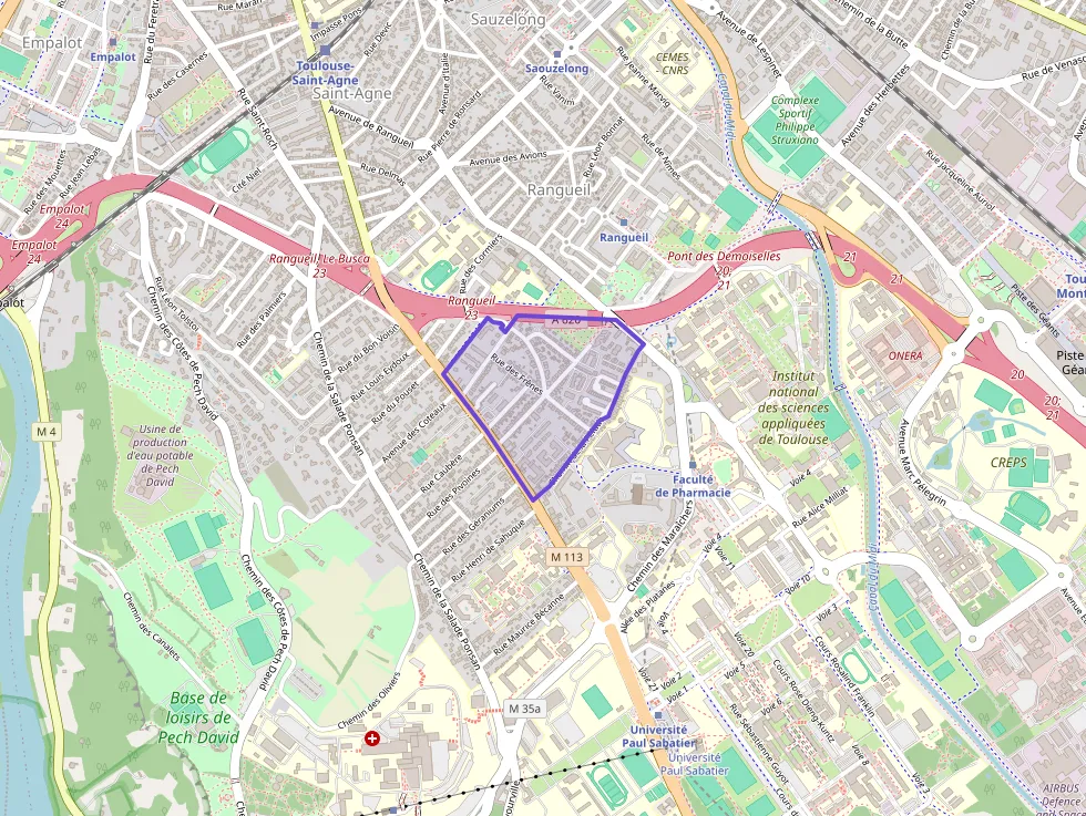 Appartement 23 m² une piece à vendre à Toulouse