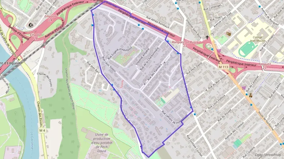 Appartement 60 m² trois pièces à vendre à Toulouse