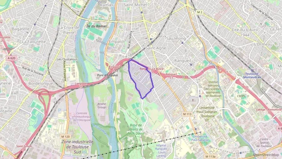 Appartement 60 m² trois pièces à vendre à Toulouse