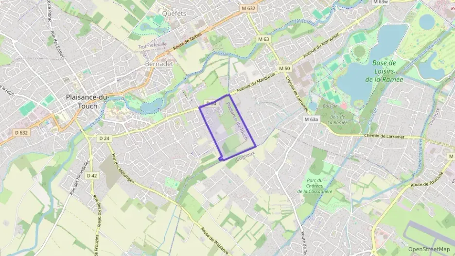 Appartement 60 m² trois pièces à vendre à Plaisance-du-Touch