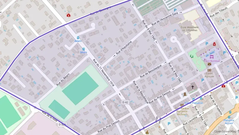 Appartement 48 m² deux pieces à vendre à Plaisance-du-Touch