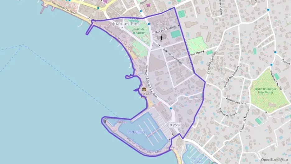 Appartement 55 m² trois pièces à vendre à Antibes