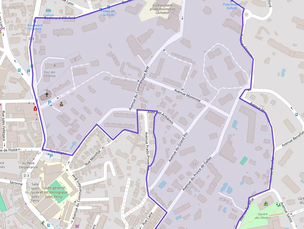 Appartement 59 m² trois pièces à vendre à Cannes